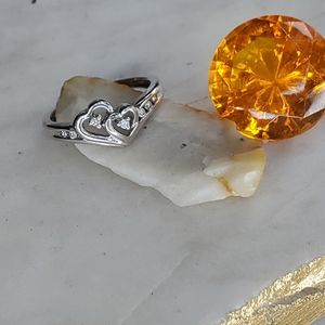 Womens Size 5.5 diamond promise ring